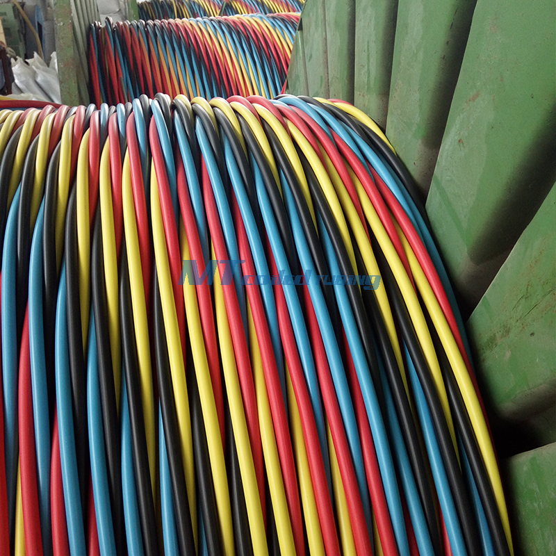 Nickel Alloy 625/825 Welded Coiled Tubing Cable Industry Multi-core Tubing