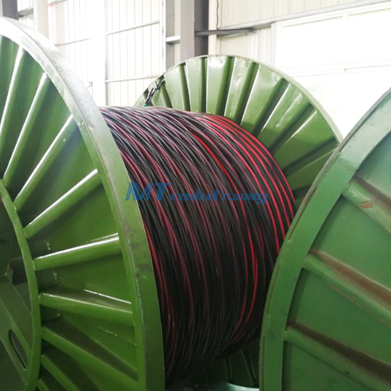 Alloy 825/UNS N08825 ASTM Chemical Injection Line with Iron Reel Package