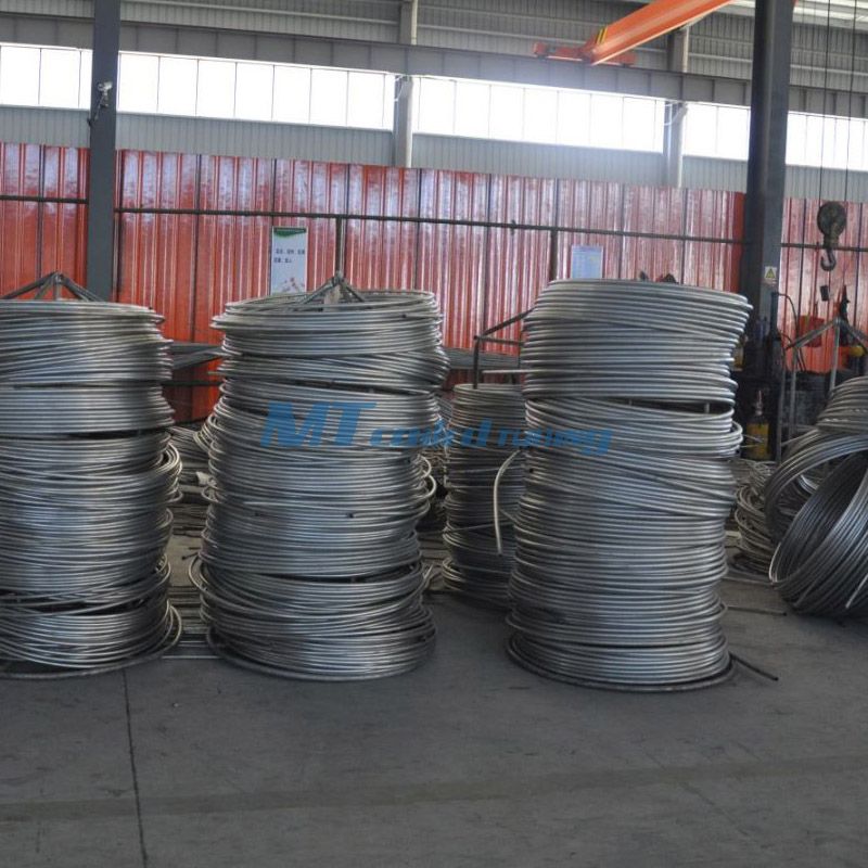 Duplex Steel 2205/2507 Cold Rolled Preservative Single Core Welded Coiled Tubing for Shipbuilding
