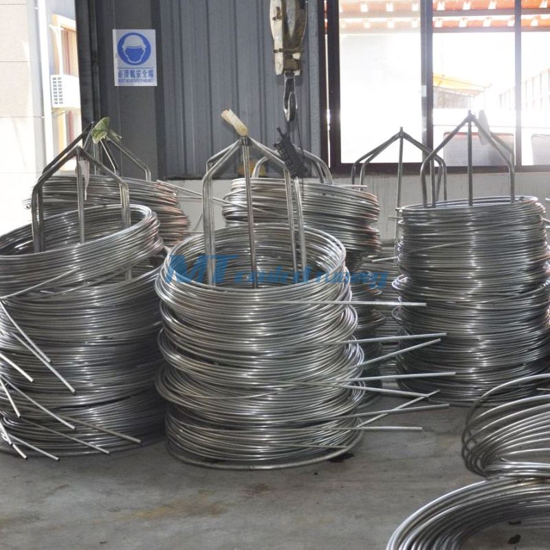 Nickel Alloy 825/625 Sturdy Construction Seamless Coiled Tubing for Aerospace