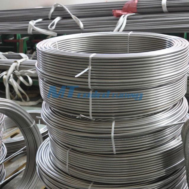 Duplex 2205 ASTM A789 1/2inch Industrial Custom Pipeline Transport Welded Coiled Tubing Up To 10000m/coil