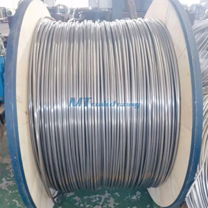 Nickel Alloy 625/ UNS N06625 Custom Pipeline Transport Welded Coiled Tubing Corrosion Resistance
