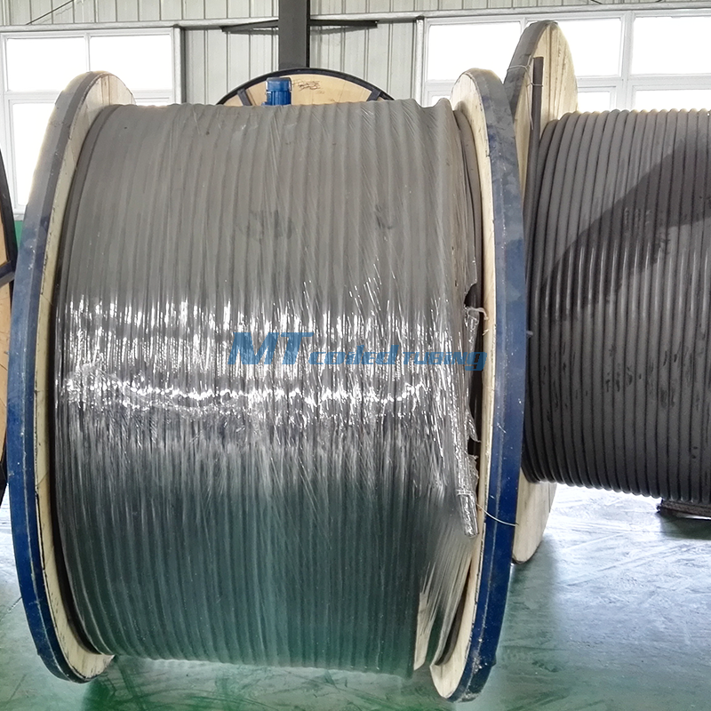 Duplex Steel 2205/2507 Welded Pipeline Transport 3/8 Inch Control Line Tubing Up To 10000m/coil