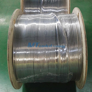 3/8 Inch Duplex Steel S31803/S32205 Single Core Welded Coiled Tubing for DDV Control Line
